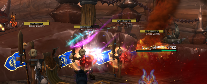 Difference between enemy and friendly nameplates