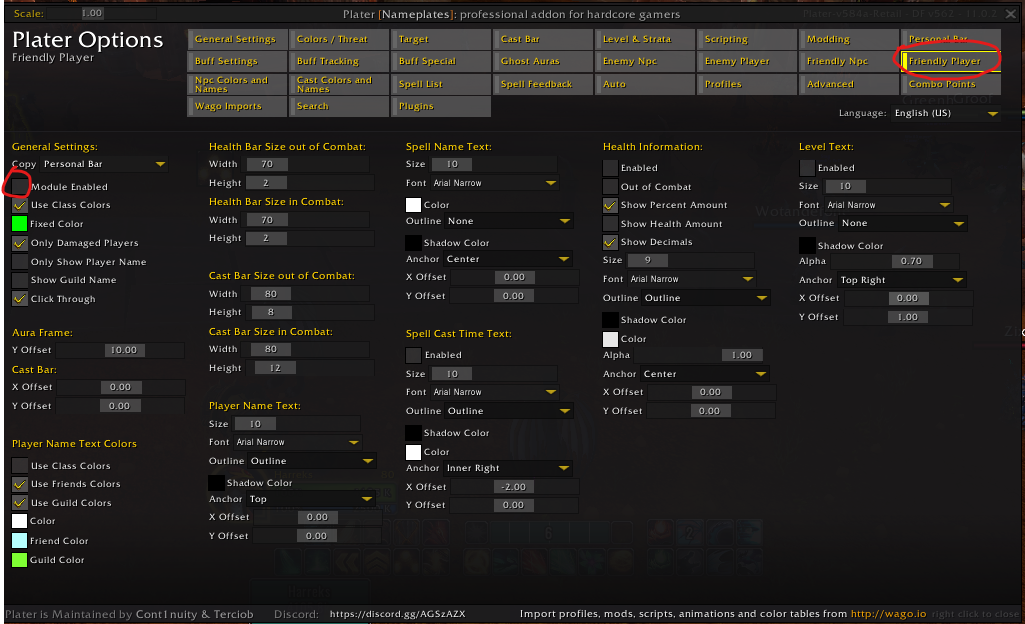 Disable the Plater module